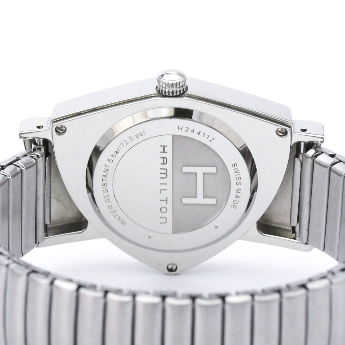 Hamilton Ventura · Steel · Quartz