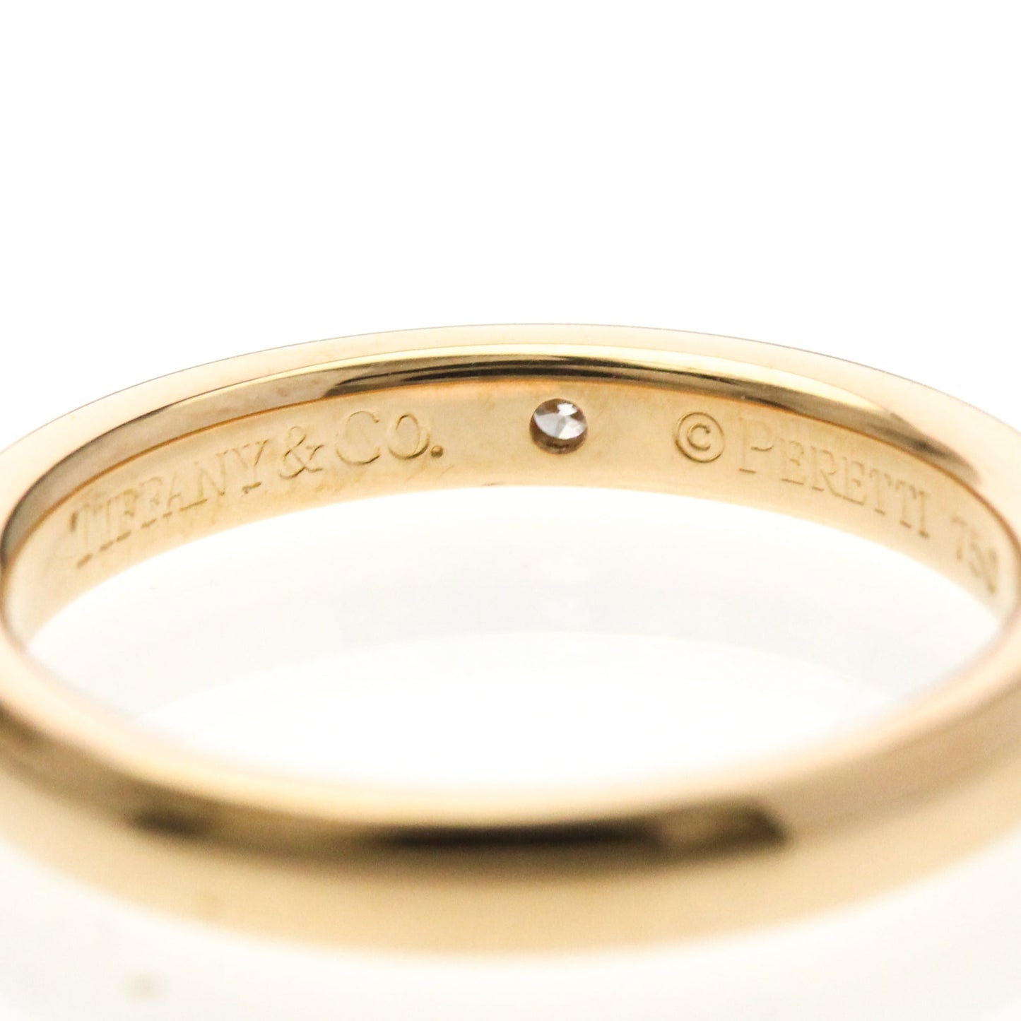 Tiffany Stacking Band · Diamond · Rose Gold