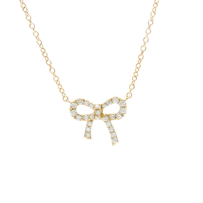 Tiffany Metro Bow · Rose Gold · Diamond