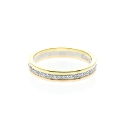 Cartier Louis Cartier Vendôme · Tri-Gold · Size 5.75 (EU 54.38)