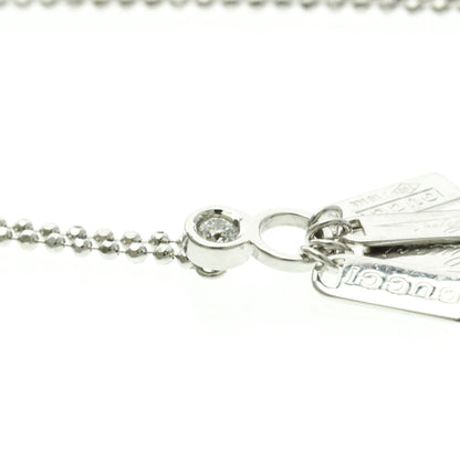 Gucci Diamond Tag · 18K White Gold