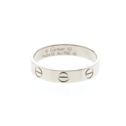Cartier Mini Love · 18K White Gold · Size 6 (EU 55)