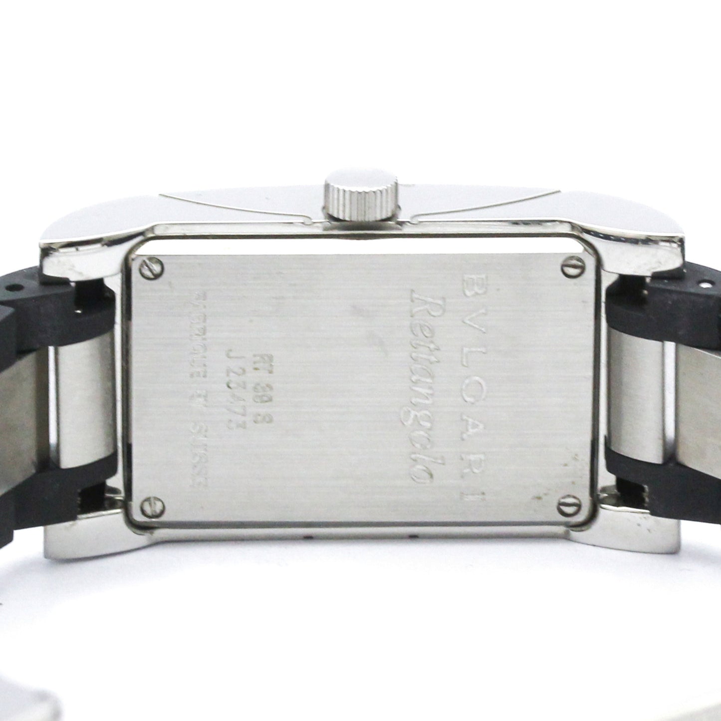 Bvlgari Rettangolo · Steel · Quartz