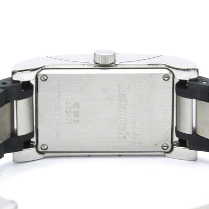 Bvlgari Rettangolo · Steel · Quartz