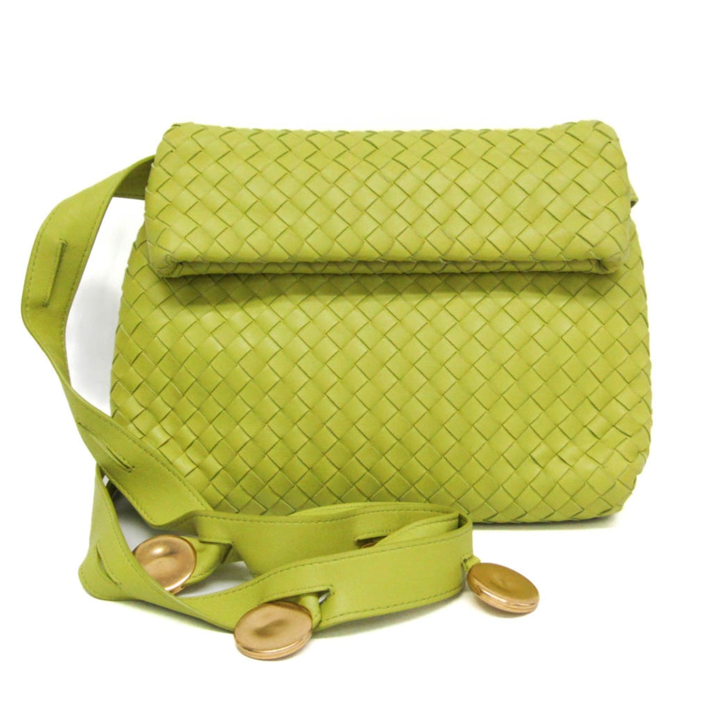 Bottega Veneta Intrecciato Fold · Leather