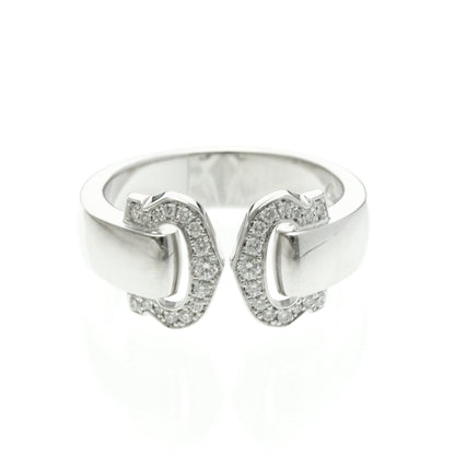 Cartier 2C Boucle · Diamond · 18K White Gold