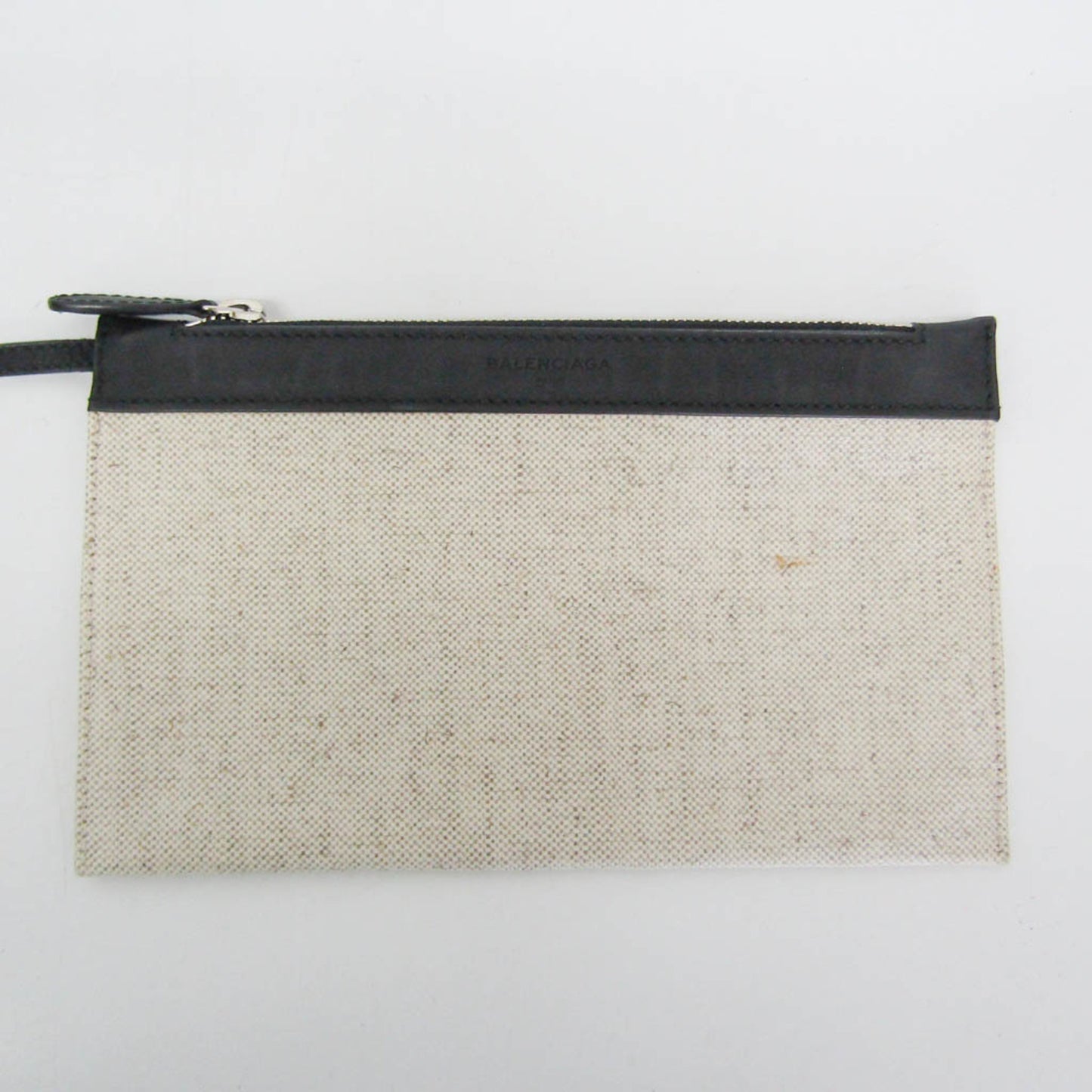 Balenciaga Navy Cabas · Striped Canvas