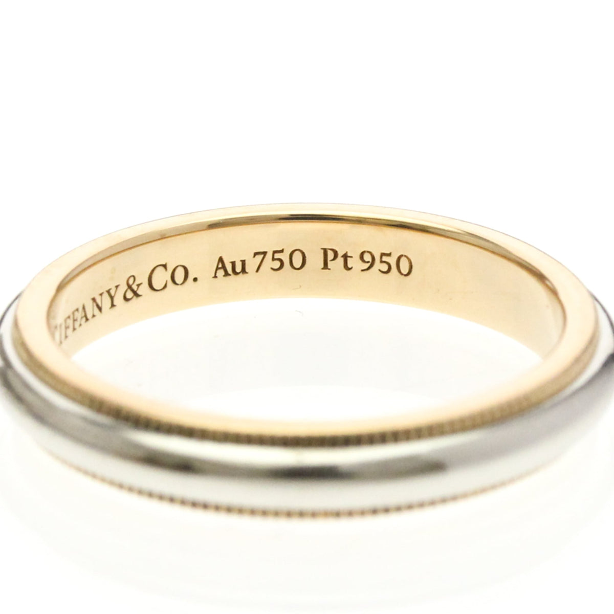 Tiffany Milgrain · Rose Gold & Platinum
