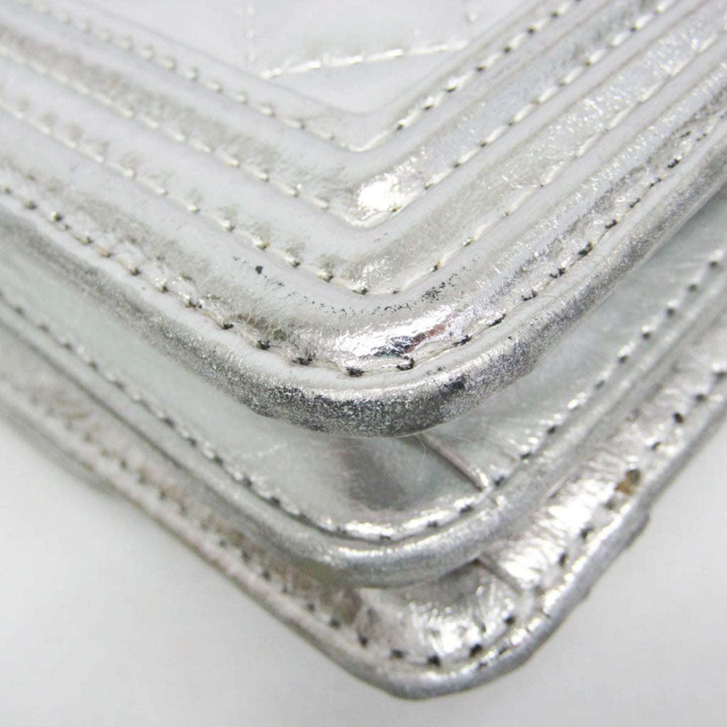 Chanel Boy · Metallic Calfskin