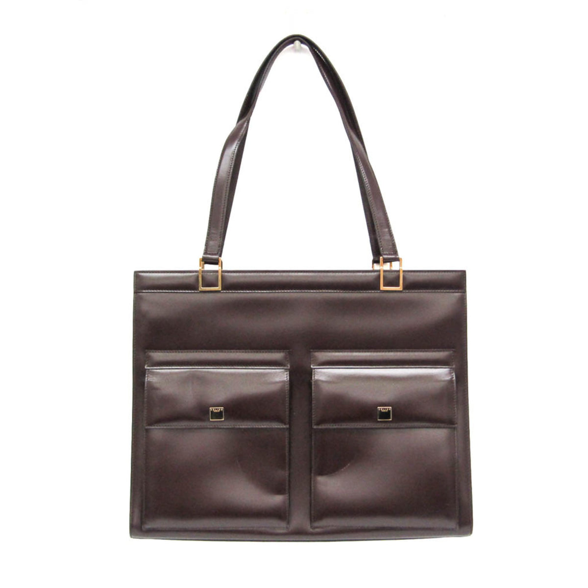 Celine Vintage Front Pocket Tote · Leather