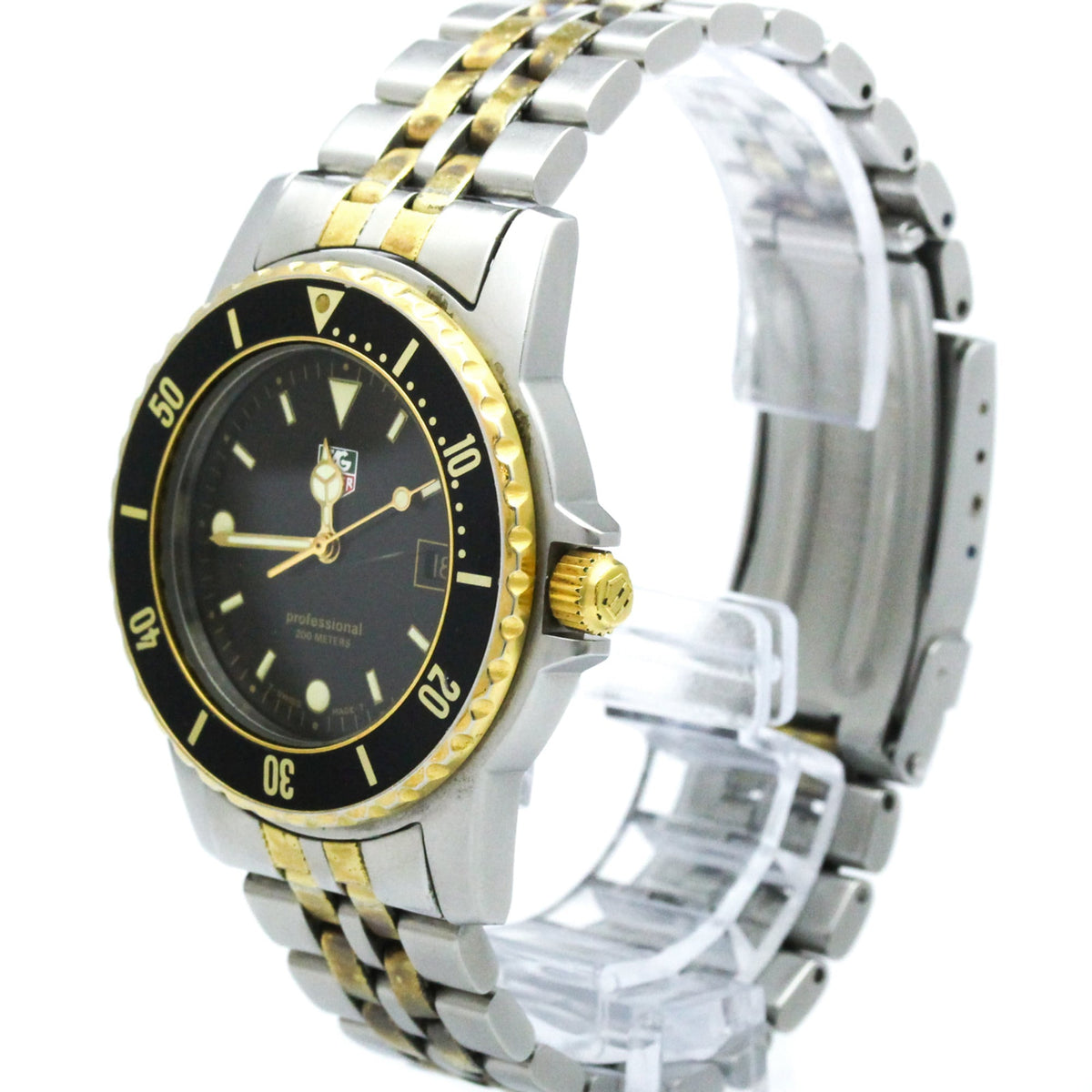 Tag Heuer Professional 1500 · Two-Tone