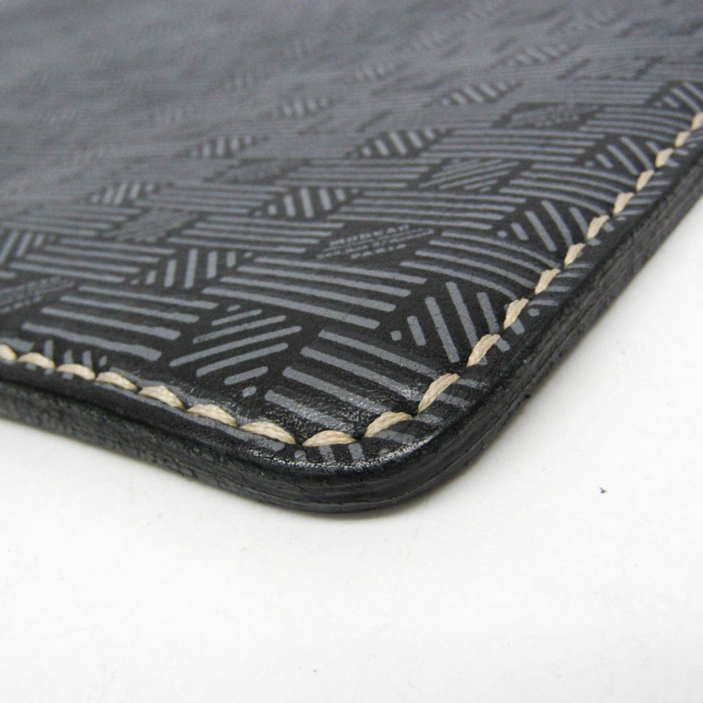 Moreau Leather Clutch · Two-Tone