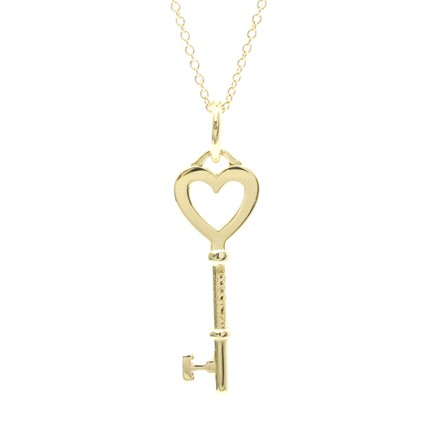 Tiffany Heart Key · 18K Yellow Gold