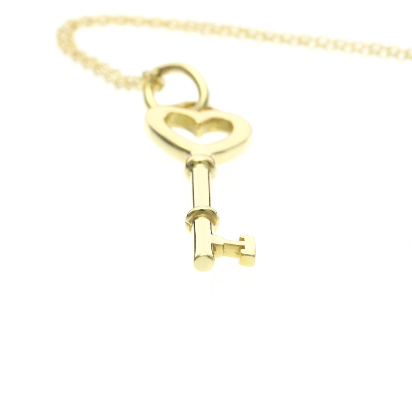 Tiffany Heart Key · 18K Yellow Gold