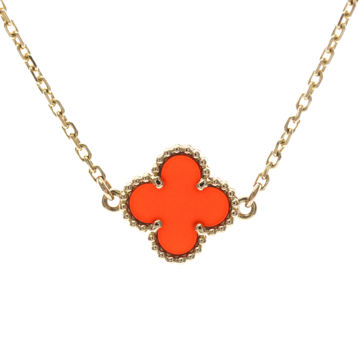 Van Cleef & Arpels Sweet Alhambra · Carnelian