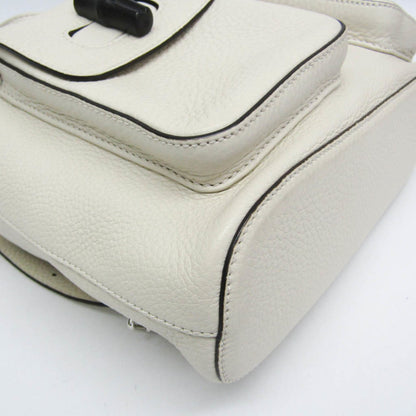 Gucci Bamboo · Leather Backpack