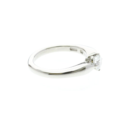 Bvlgari Diamond Engagement · Platinum · Size 3.5 (EU 48.75)
