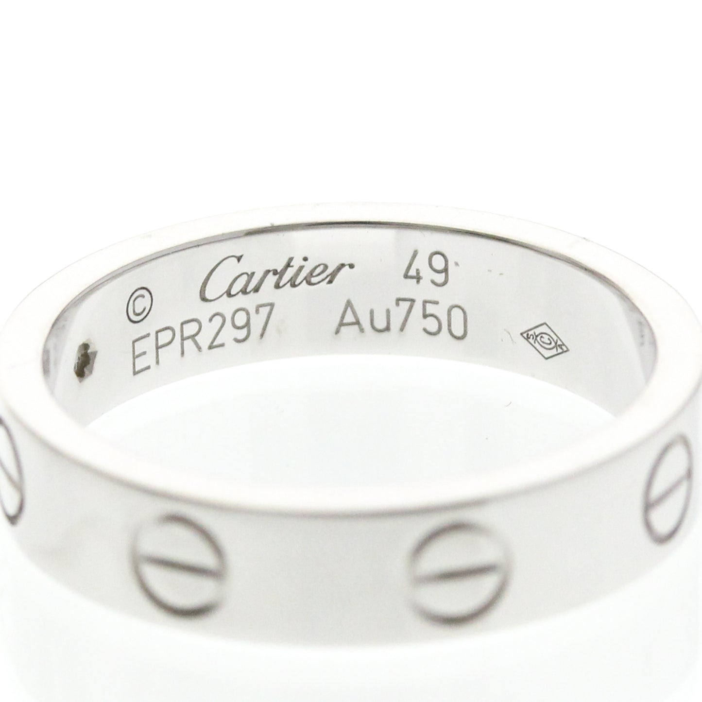 Cartier Mini Love · Diamond · 18K White Gold