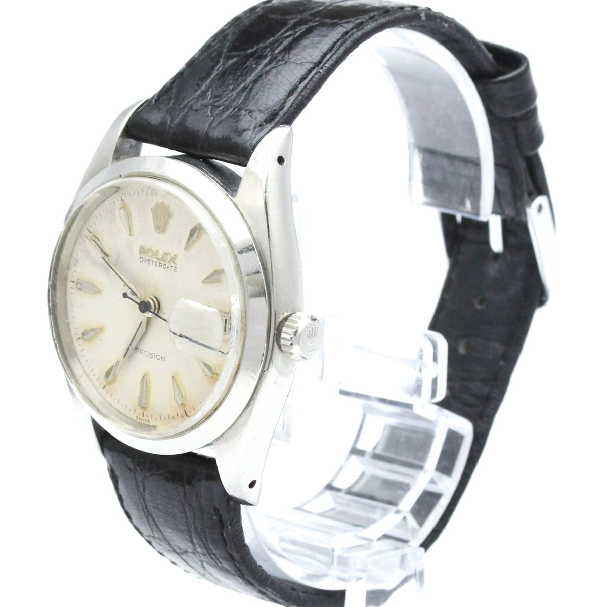 Rolex Oyster Date · Steel · Manual Winding