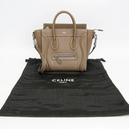 Celine Luggage Nano · Leather