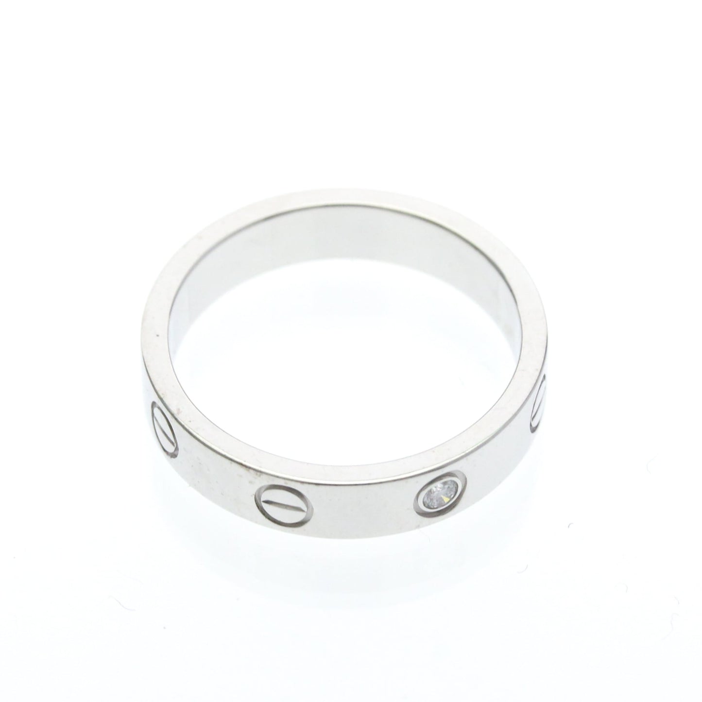 Cartier Mini Love · 18K White Gold · Diamond