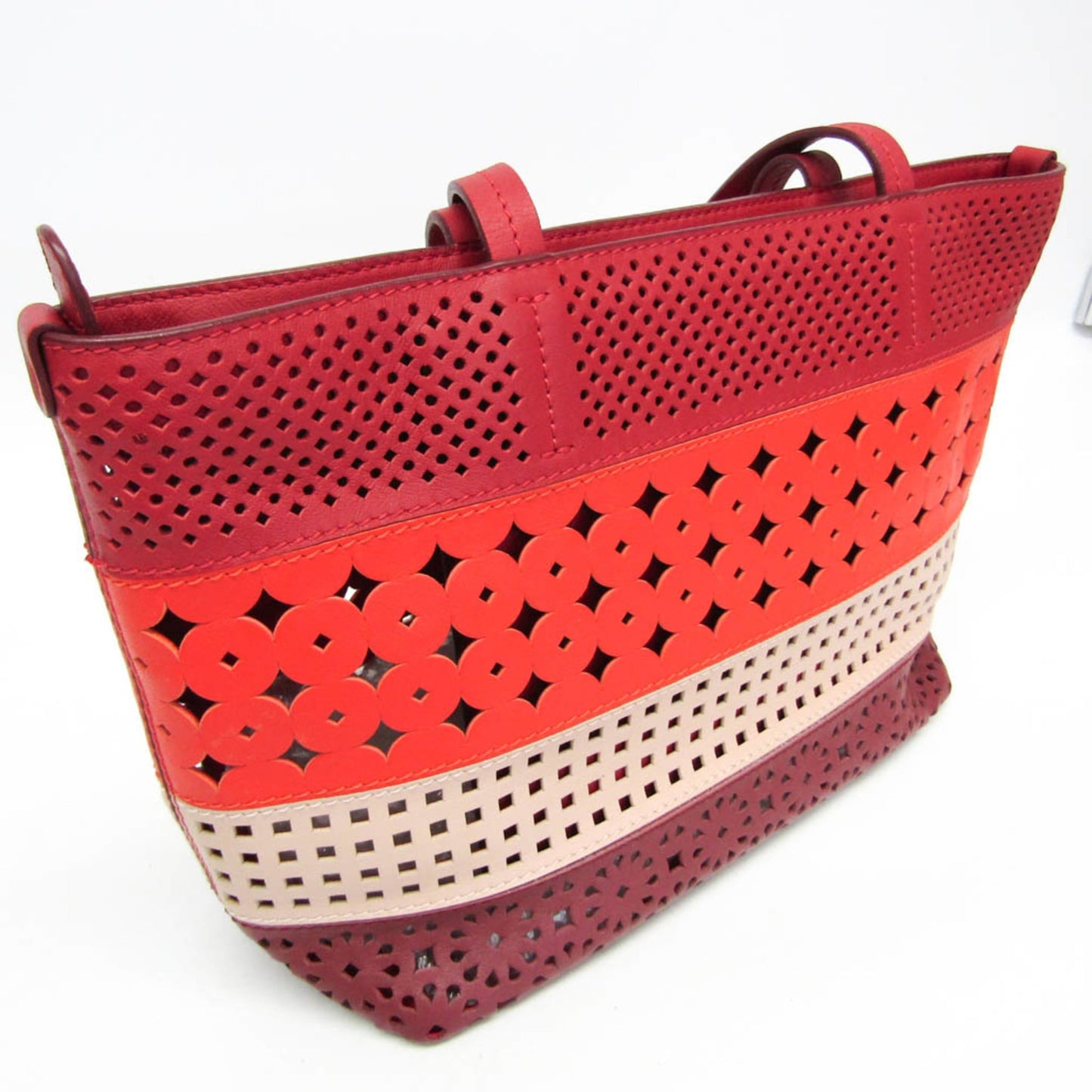 Salvatore Ferragamo Gancini · Perforated Tote