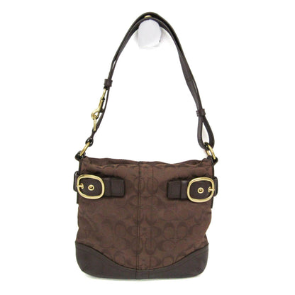 Coach Signature · Canvas & Leather Crossbody