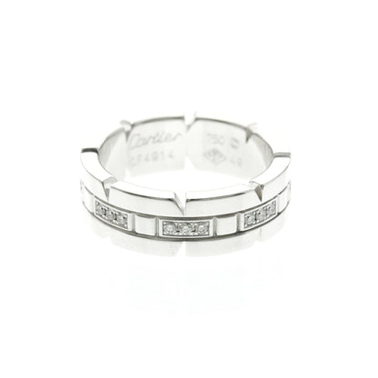 Cartier Tank Française · 18K White Gold · Diamond