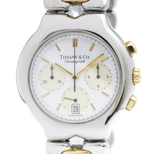 Tiffany Tesoro · Chronograph · 18K Gold Steel