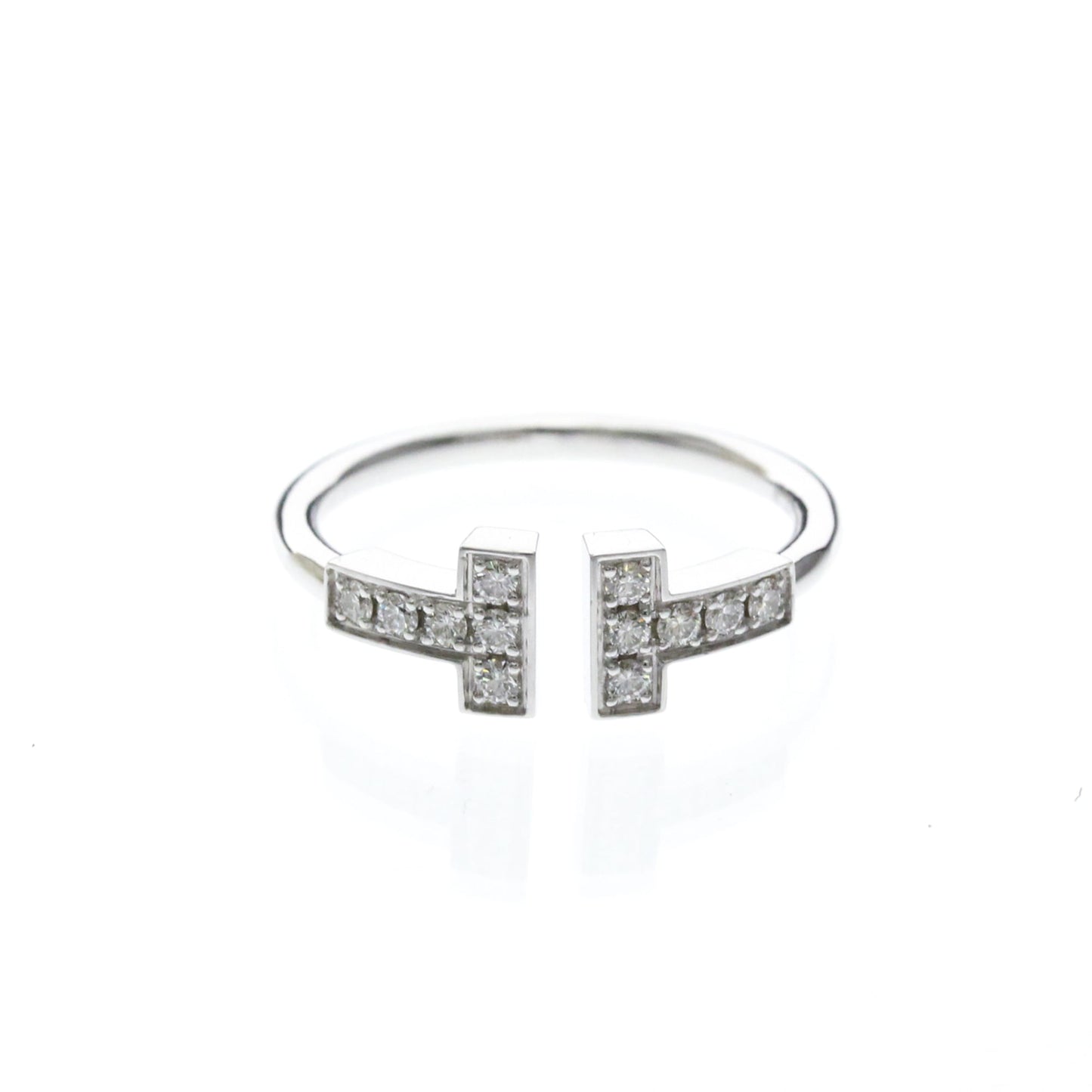 Tiffany T-Wire · 18K White Gold · Diamond