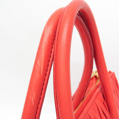 Miu Miu Matelassé · Leather