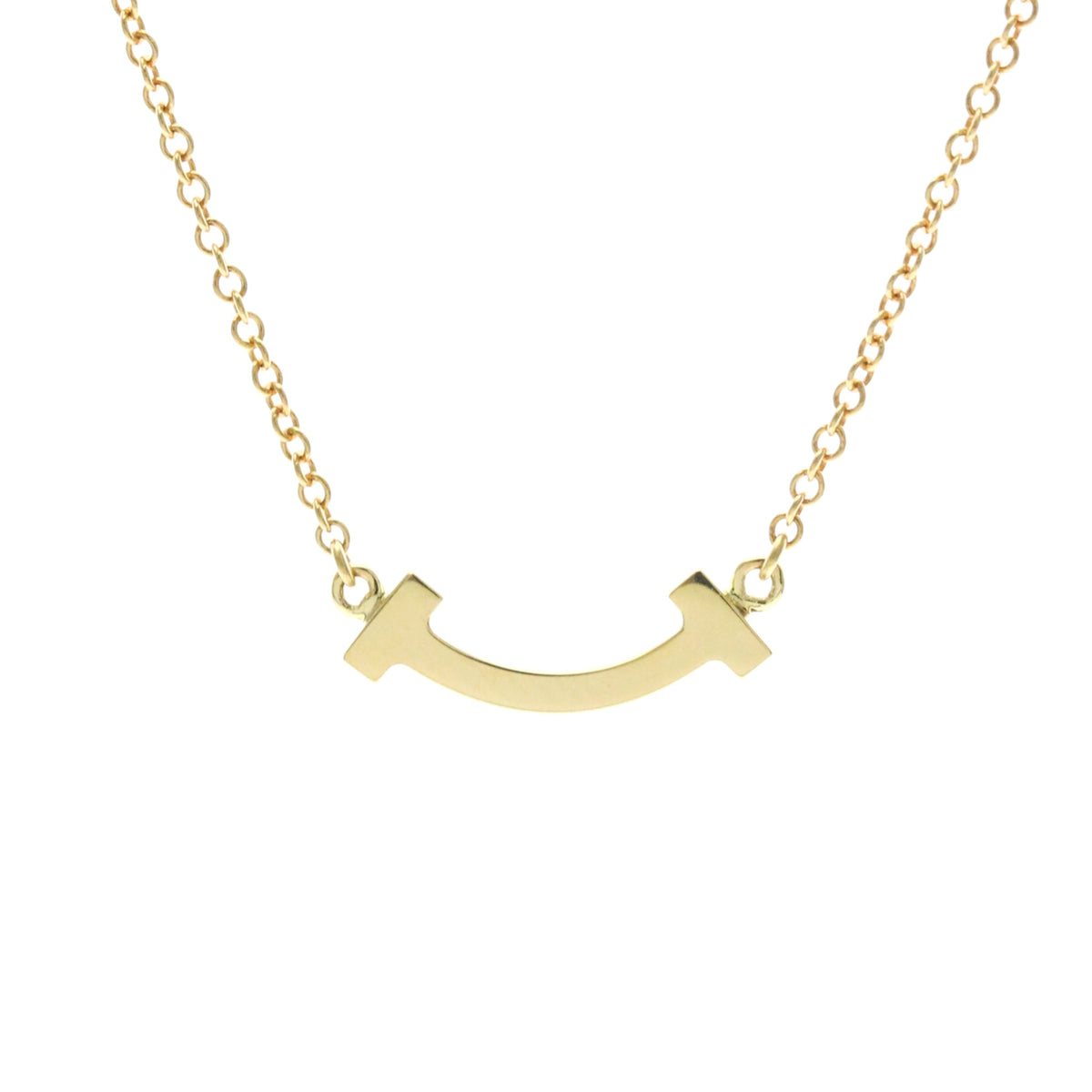 Tiffany T Smile · 18K Yellow Gold · Diamond