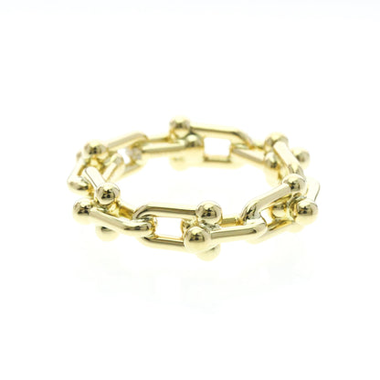 Tiffany Hardware Link · 18K Yellow Gold · Size 8 (EU 60)