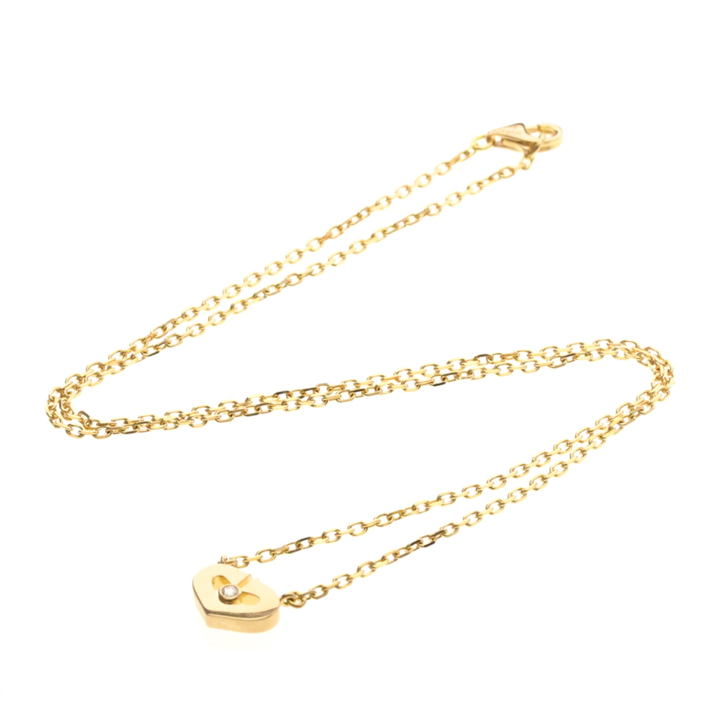 Cartier C Heart · Diamond · Rose Gold