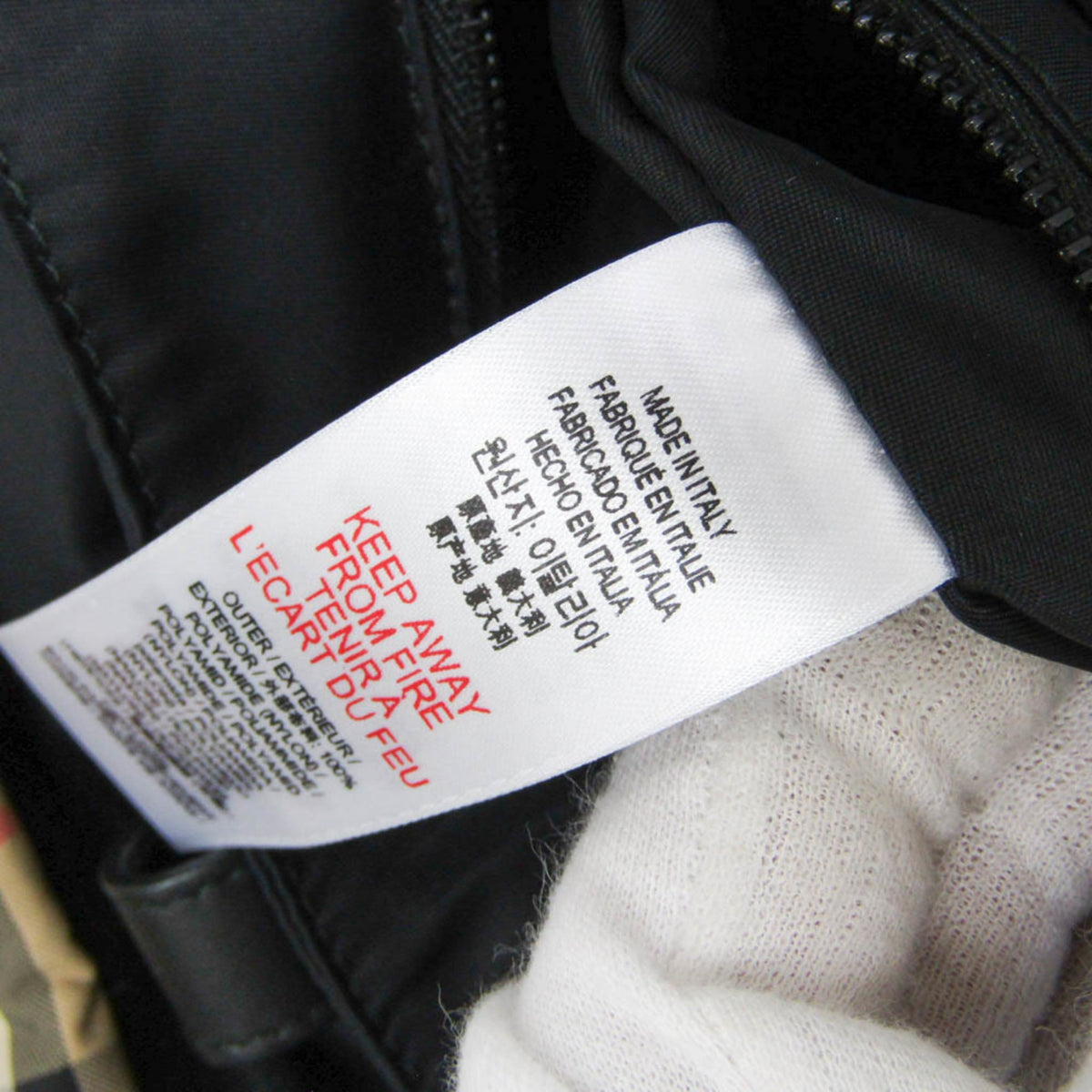 Burberry Nova Check · Nylon Backpack