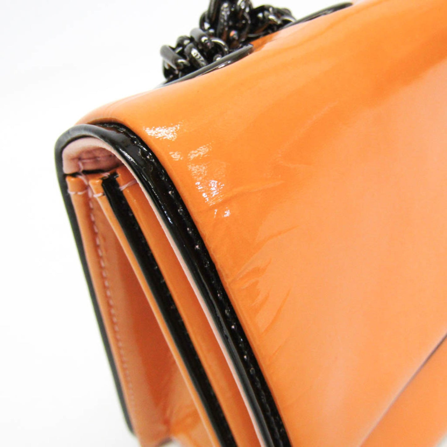 Chanel Chain · Enamel Leather