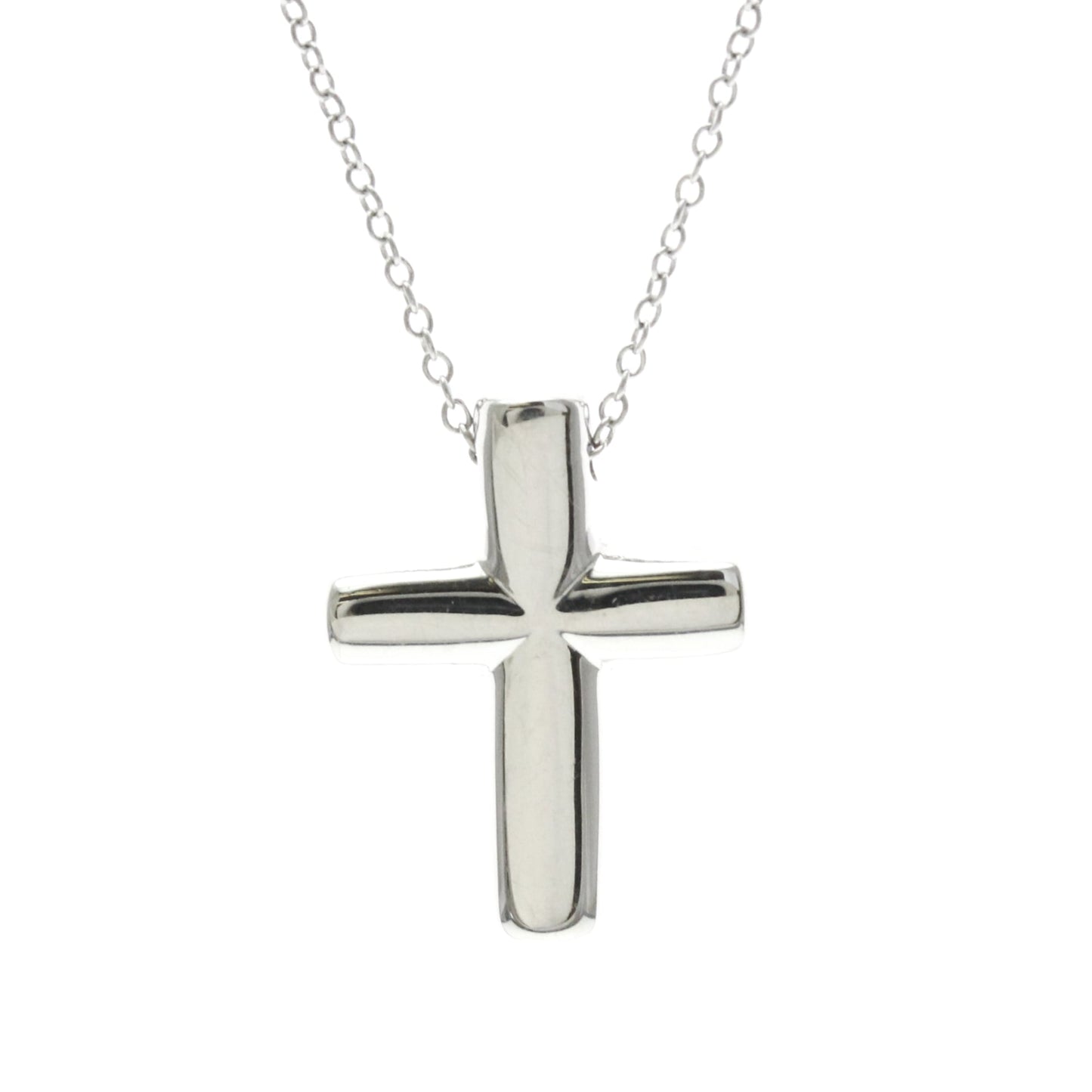 Tiffany Dots Cross · Platinum · Diamond