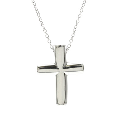 Tiffany Dots Cross · Platinum · Diamond