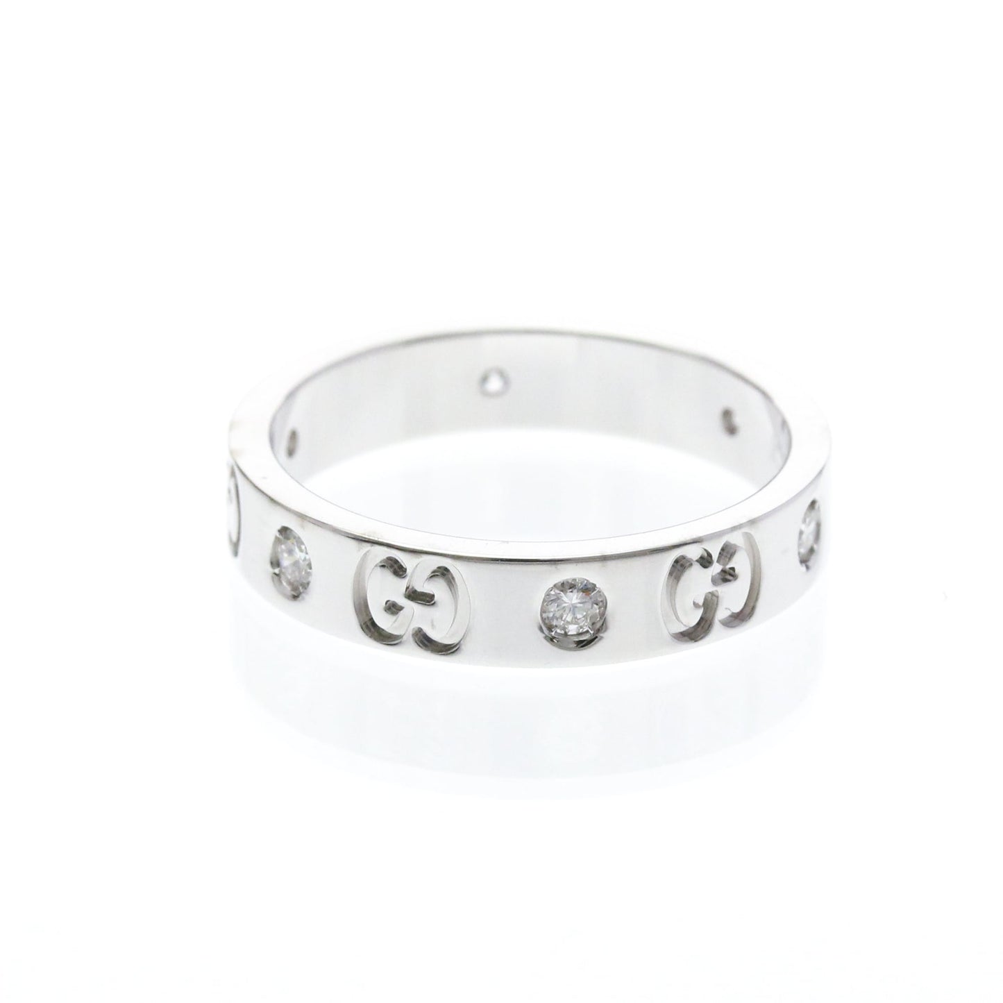 Gucci Icon · Diamond · 18K White Gold