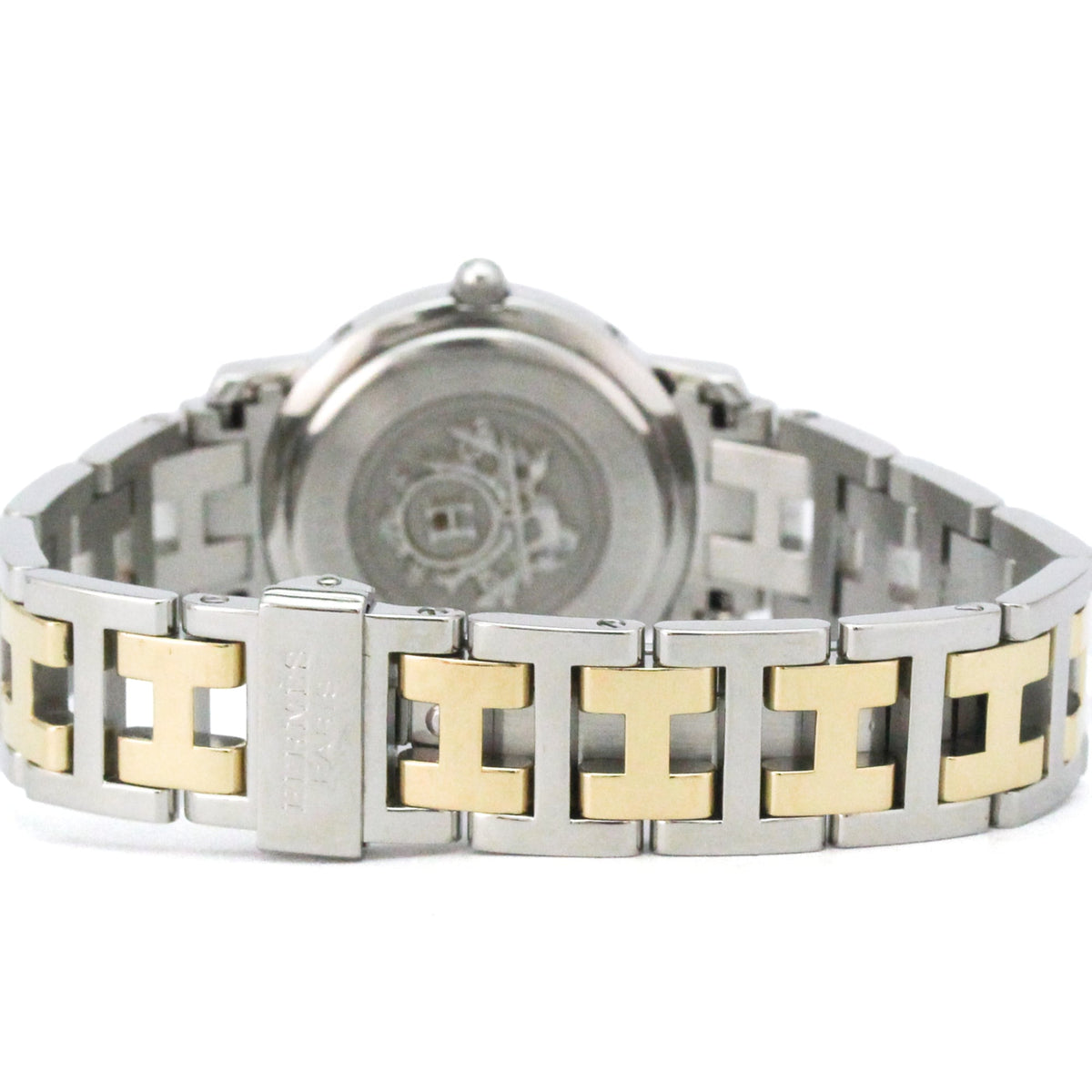 Hermès Clipper · Gold Plated Steel · Quartz