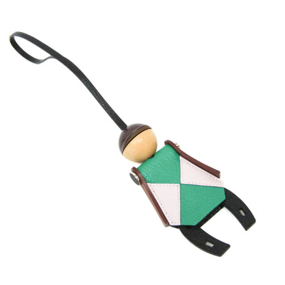 Hermès Jockey Charm · Barenia Leather
