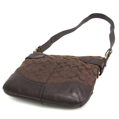 Coach Signature · Canvas & Leather Crossbody