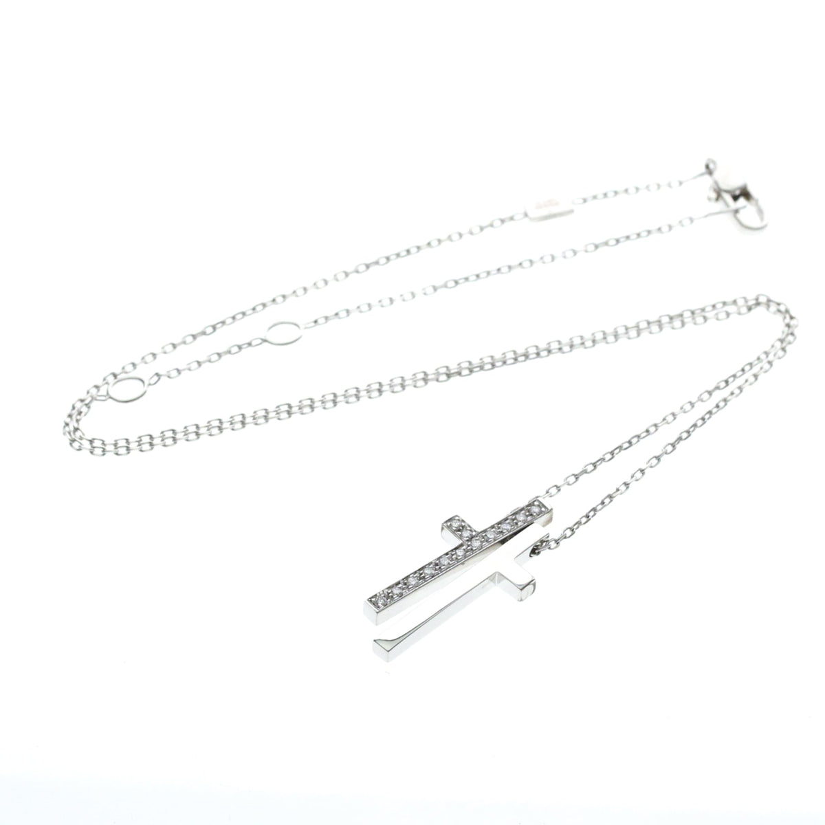 Gucci Diamond Necklace · 18K White Gold