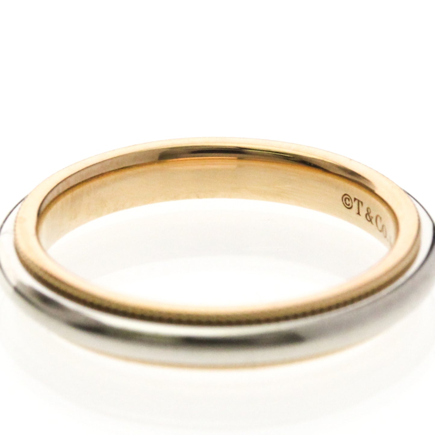 Tiffany Milgrain · Rose Gold & Platinum