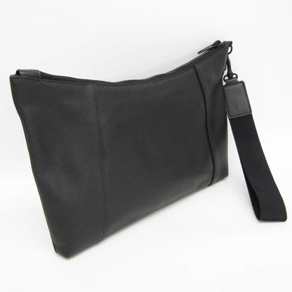 Balenciaga Hourglass · Leather Clutch