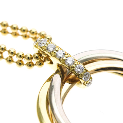 Cartier Trinity · Diamond Necklace · Tri-Gold