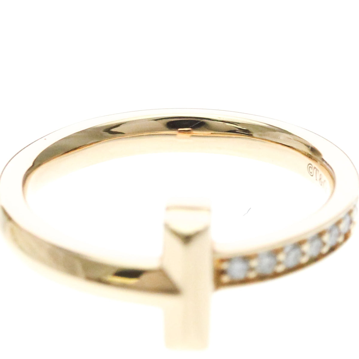 Tiffany T One Narrow · Rose Gold · Diamond
