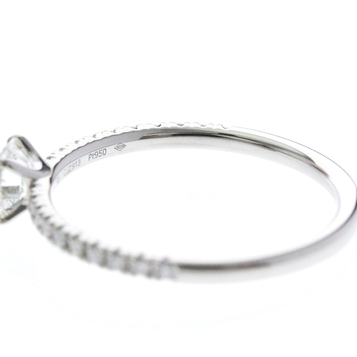 Cartier Etincelle · Platinum · Diamond · Size 5.25 (EU 53.13)