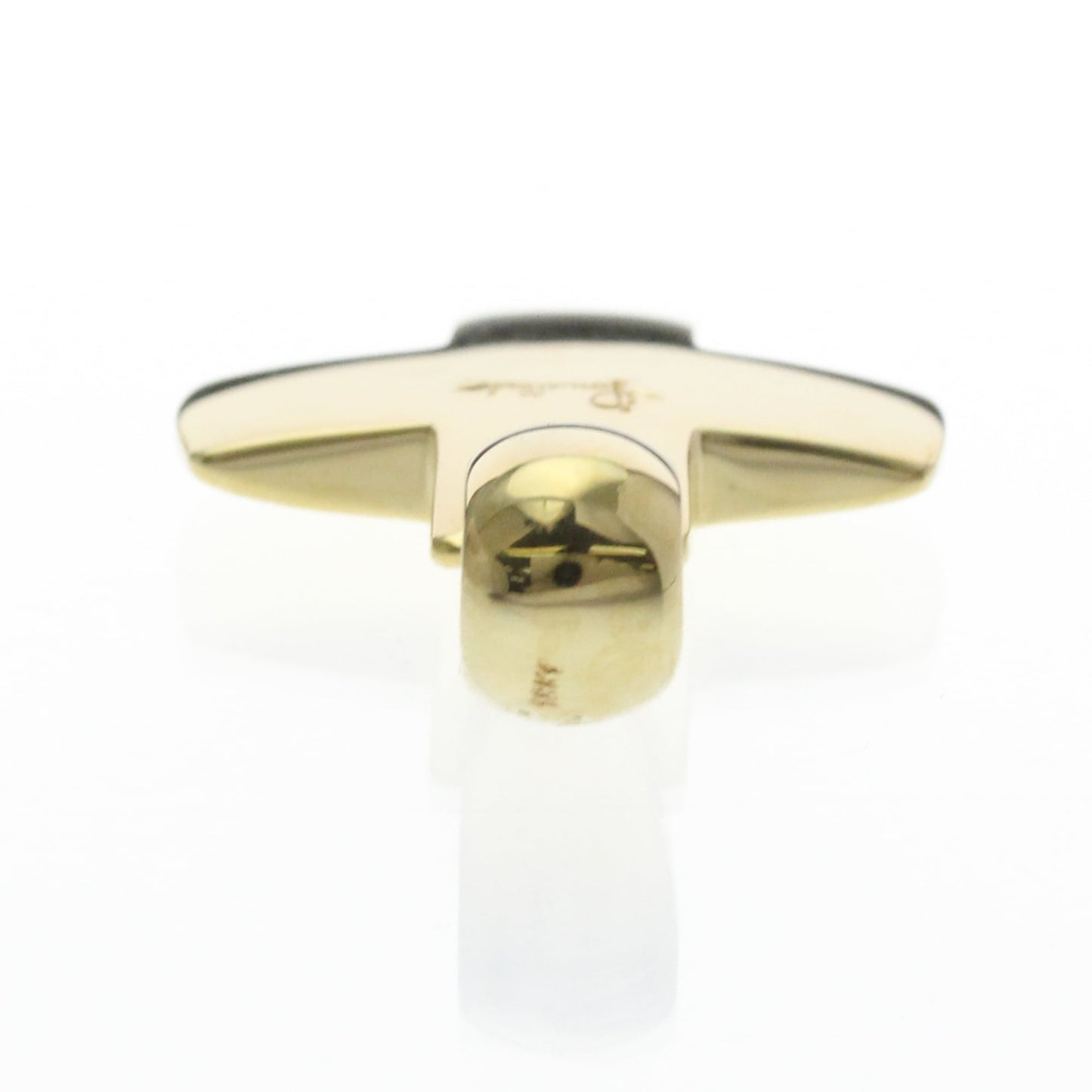 Pomellato Cross Charm · 18K Yellow Gold
