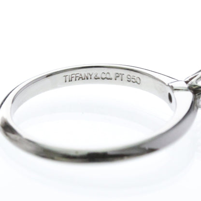 Tiffany Solitaire · 0.2ct Diamond · Platinum · Size 4.5 (EU 51.25)